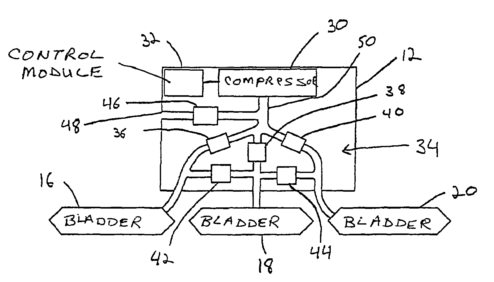 Blood clot prevention device