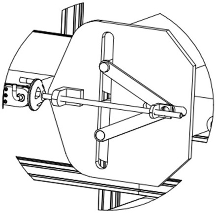 A pre-pressing device for non-woven fabric processing