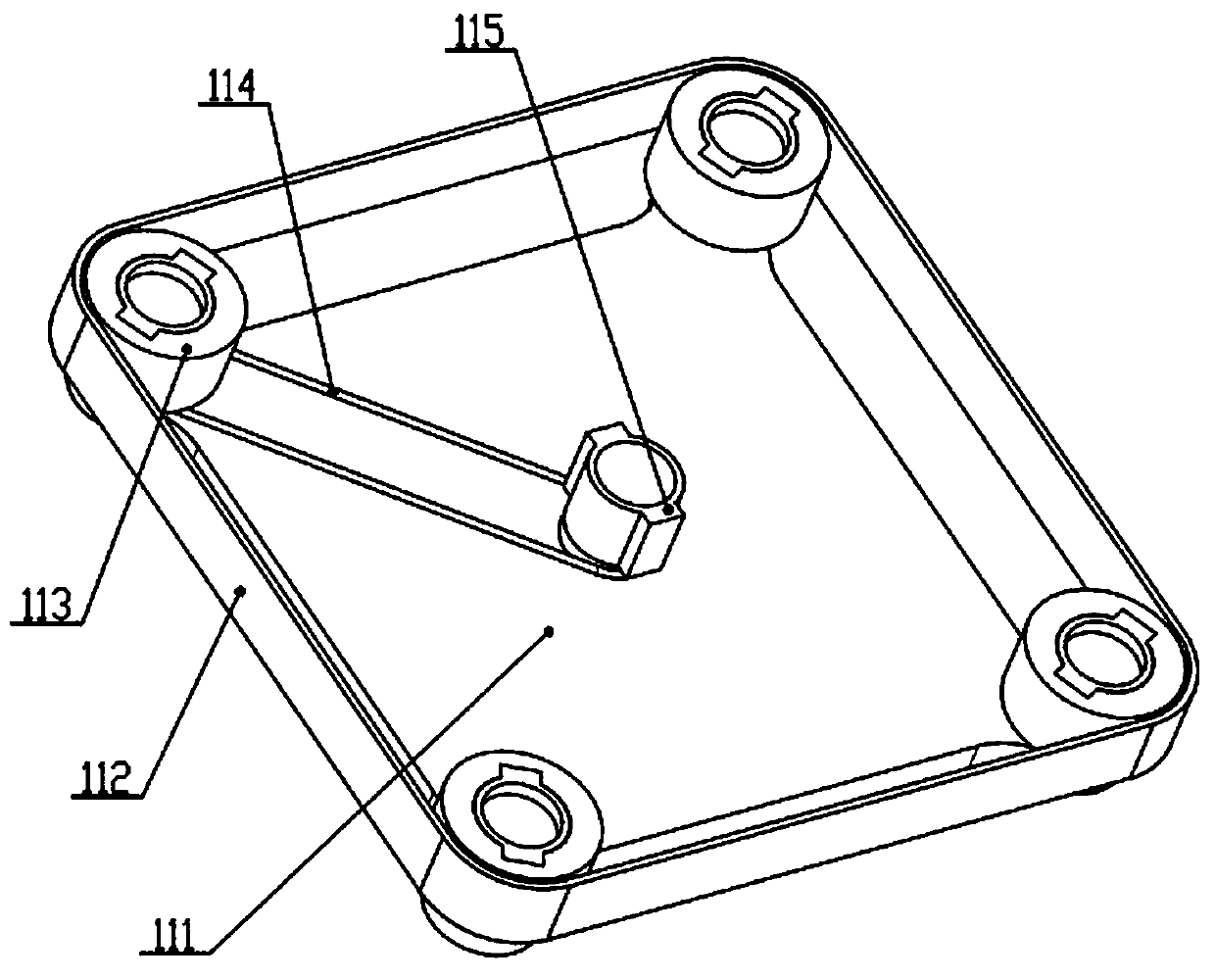 Device for orientating fish bodies based on capacitance and audio detection technology