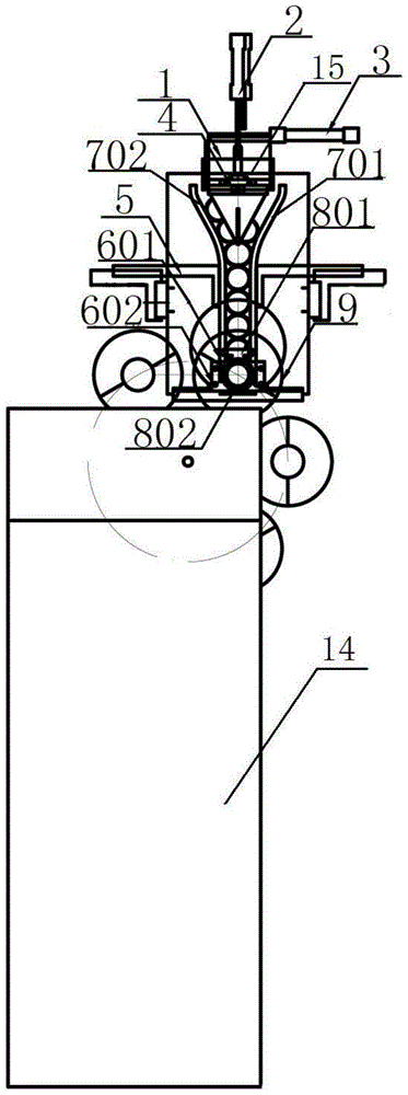 Bearing pad double-sided chamfering machine with automatic loading and unloading function and its application method