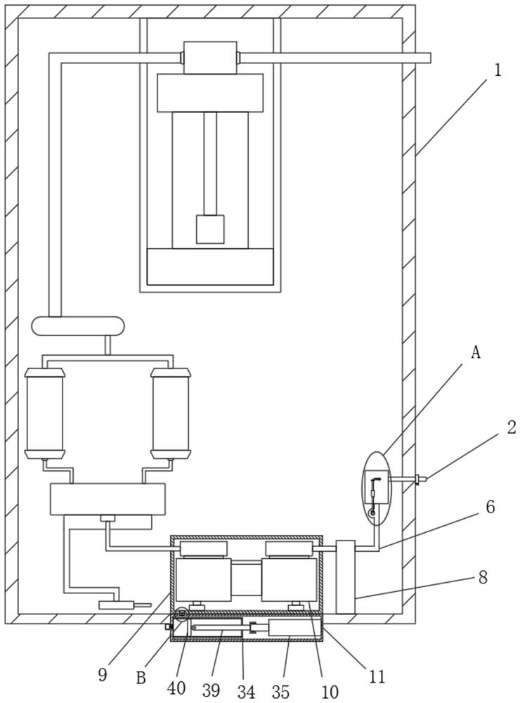 Rapid cooling system of portable oxygen concentrator