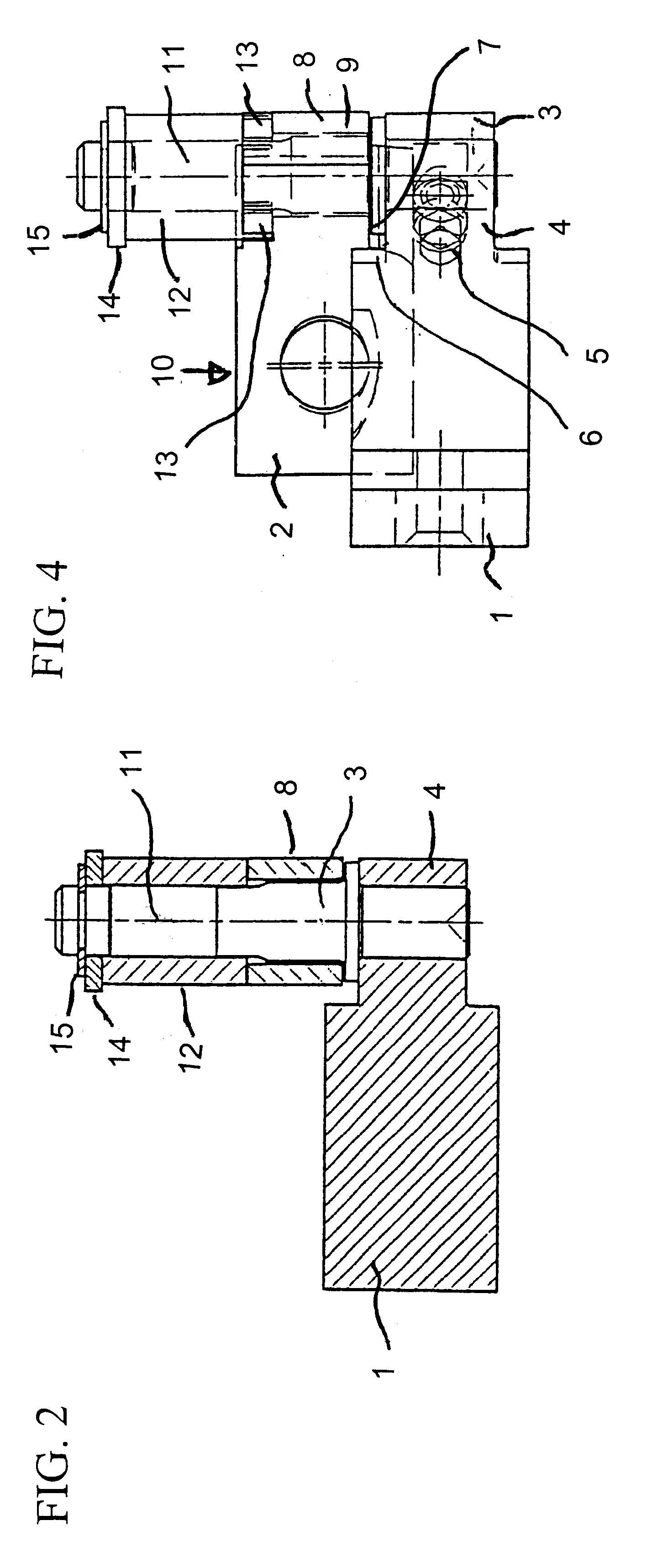 Door stop structurally combined with a demountable door hinge