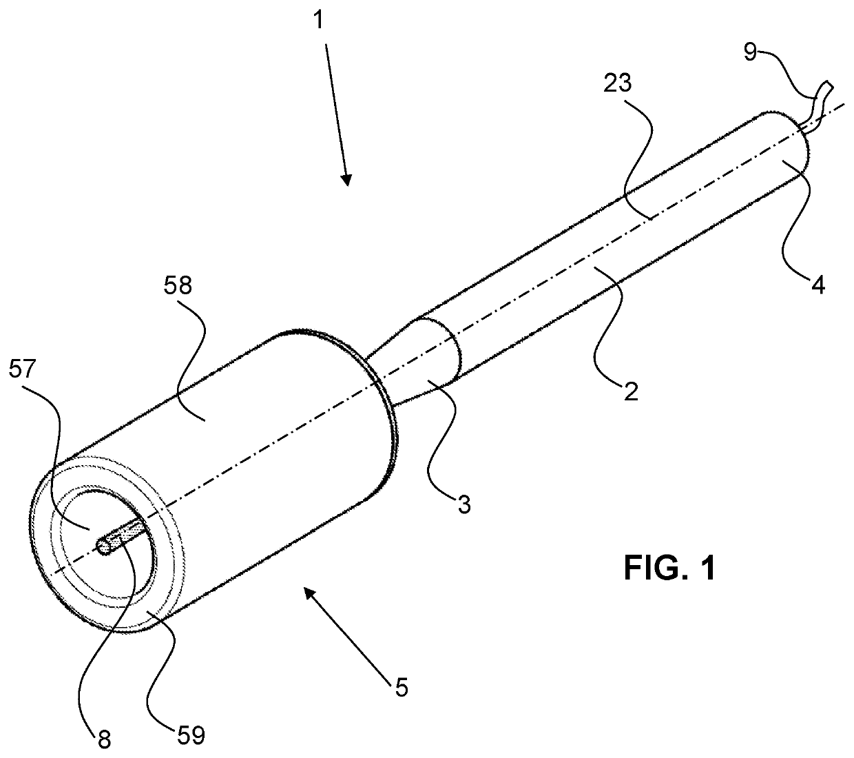 Handpiece for cleaning wounds