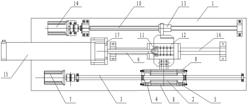 Air-floating shaft rotating soft abrasive flow polishing device