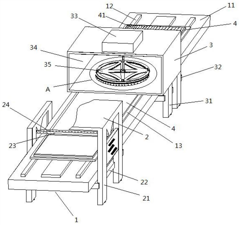 A light guide plate production and processing technology and its coating and exposure equipment