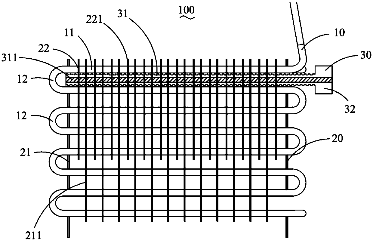 Evaporator and application method of evaporator