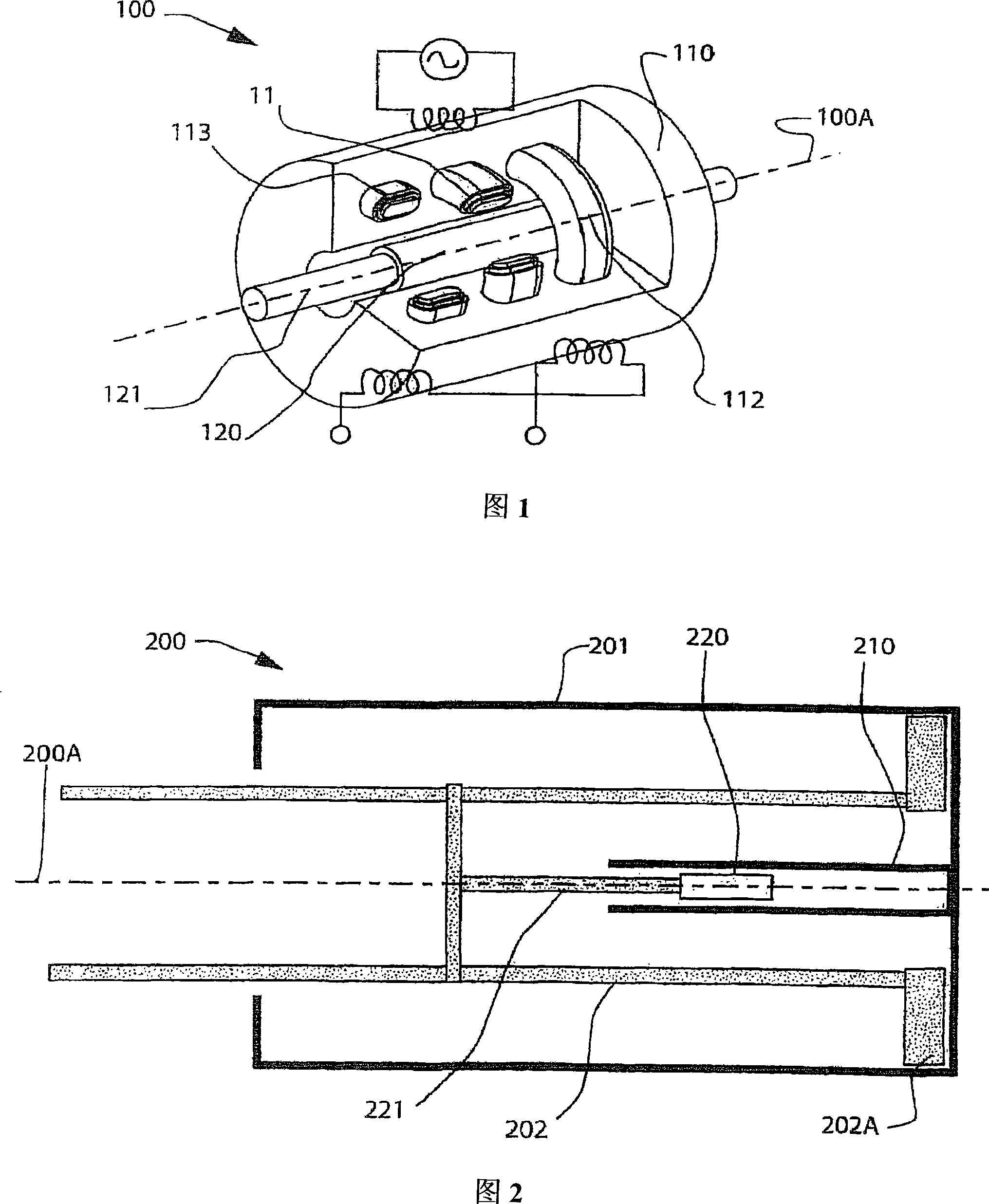 Apparatus for measuring the position of a piston in a cylinder