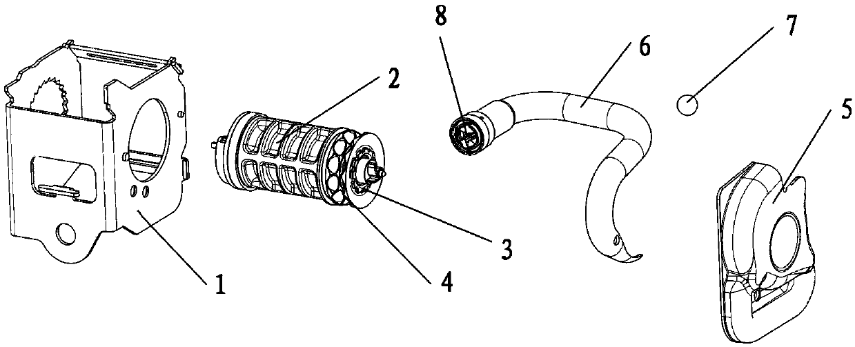 Piston, safety belt retractor and pre-tightening type safety belt