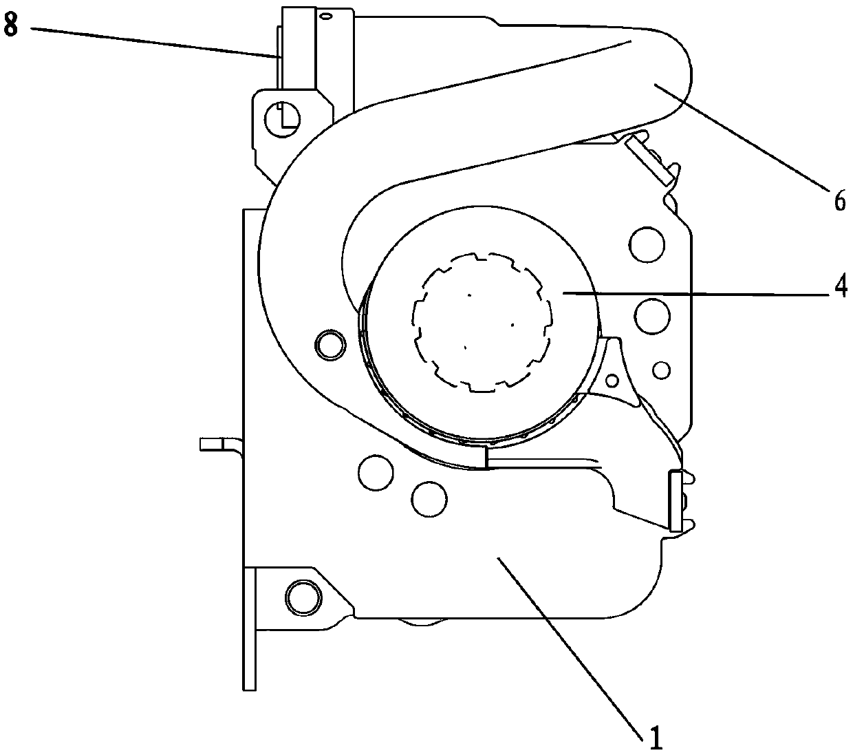 Piston, safety belt retractor and pre-tightening type safety belt