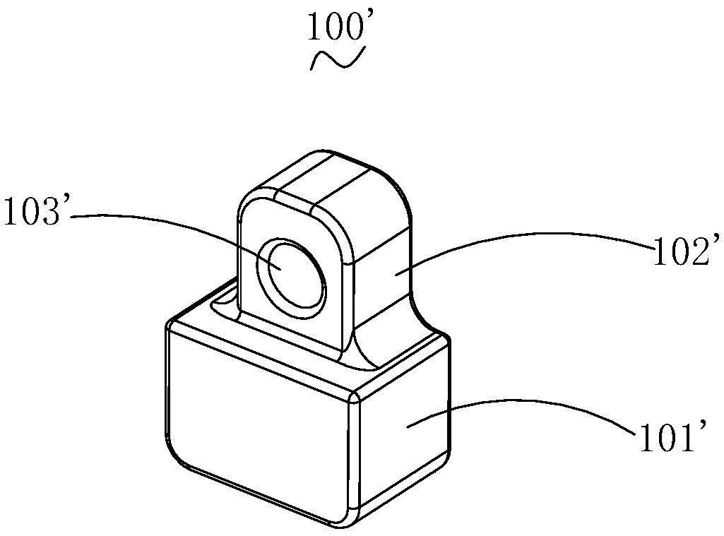 Fixed pressing block and air conditioning unit