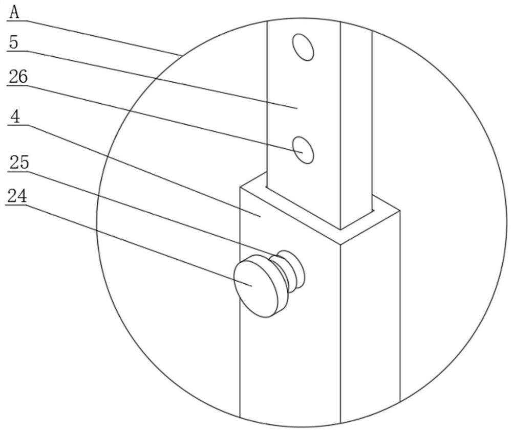 Anti-winding device for non-woven fabric production line