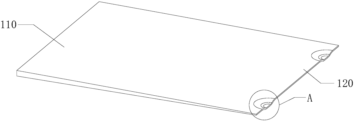 Anti-tilt stacking method for unequal-thickness steel plates