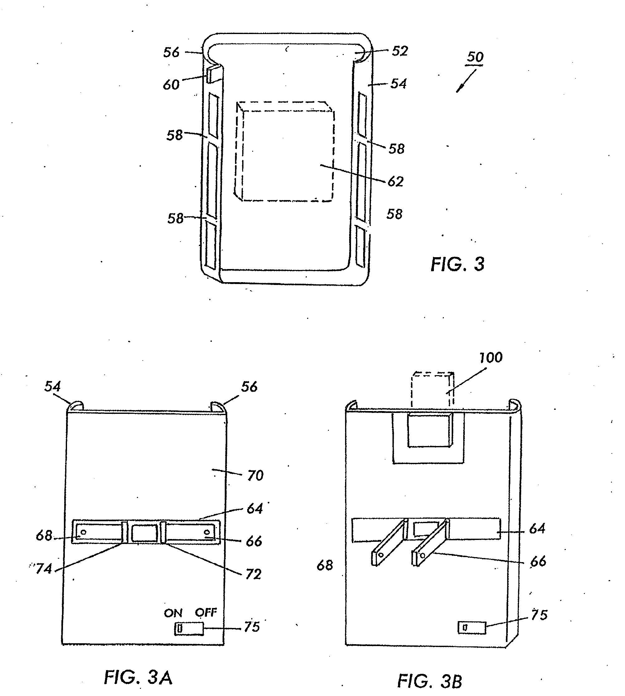 Detachably integrated battery charger for mobile cell phones and like devices