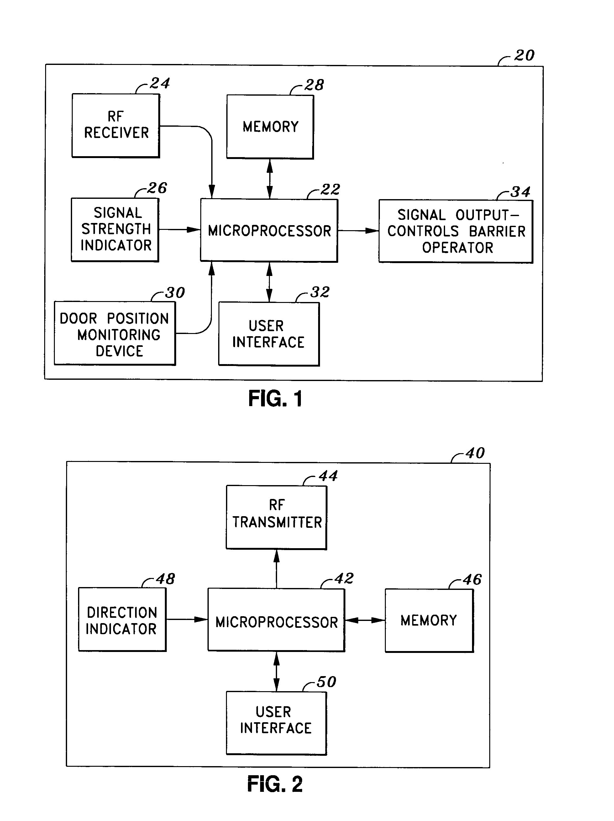 Systems and methods for proximity control of a barrier