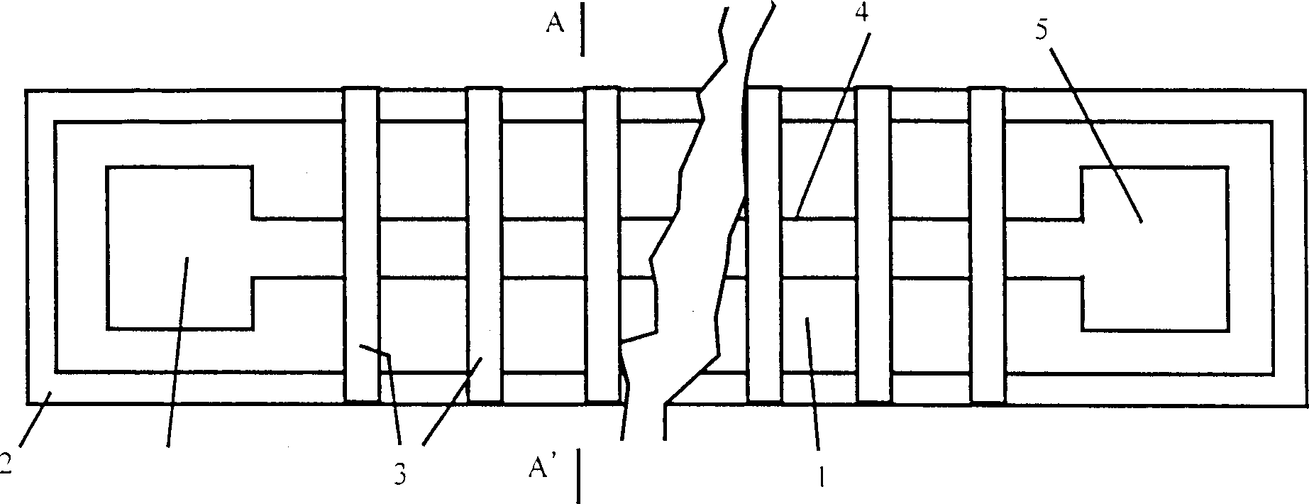 Production method of millimetric wave voltage-controlled phase shifter for microelectronic machine