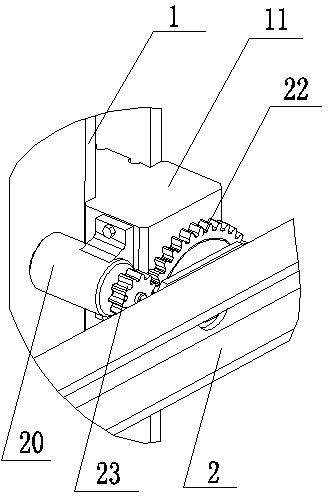 Electric rotating slideway for movable camera shooting