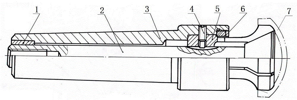 Method for machining rotary table