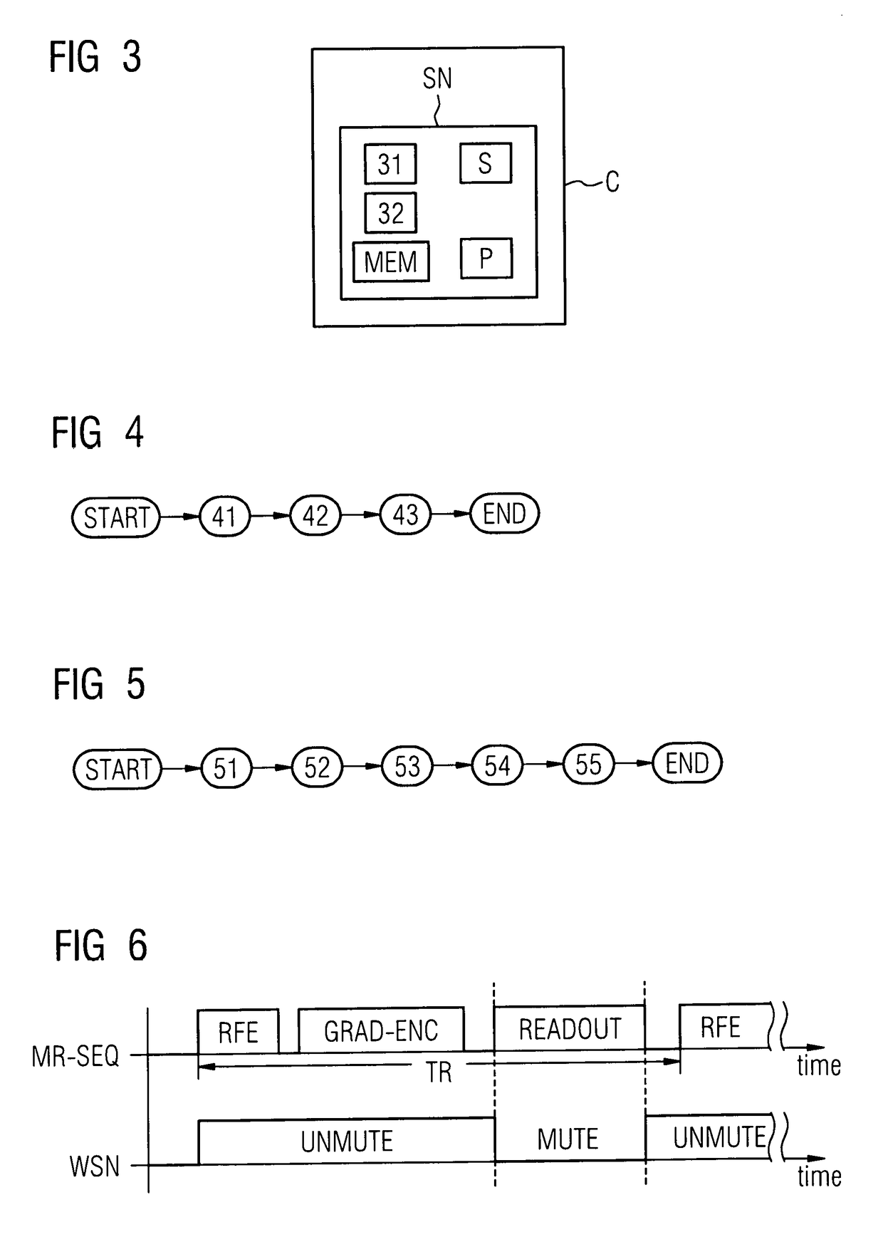 Sensor array in a component of an imaging device