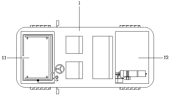 Temperature-sensing and self-starting water spray fire extinguishing device for engine compartment