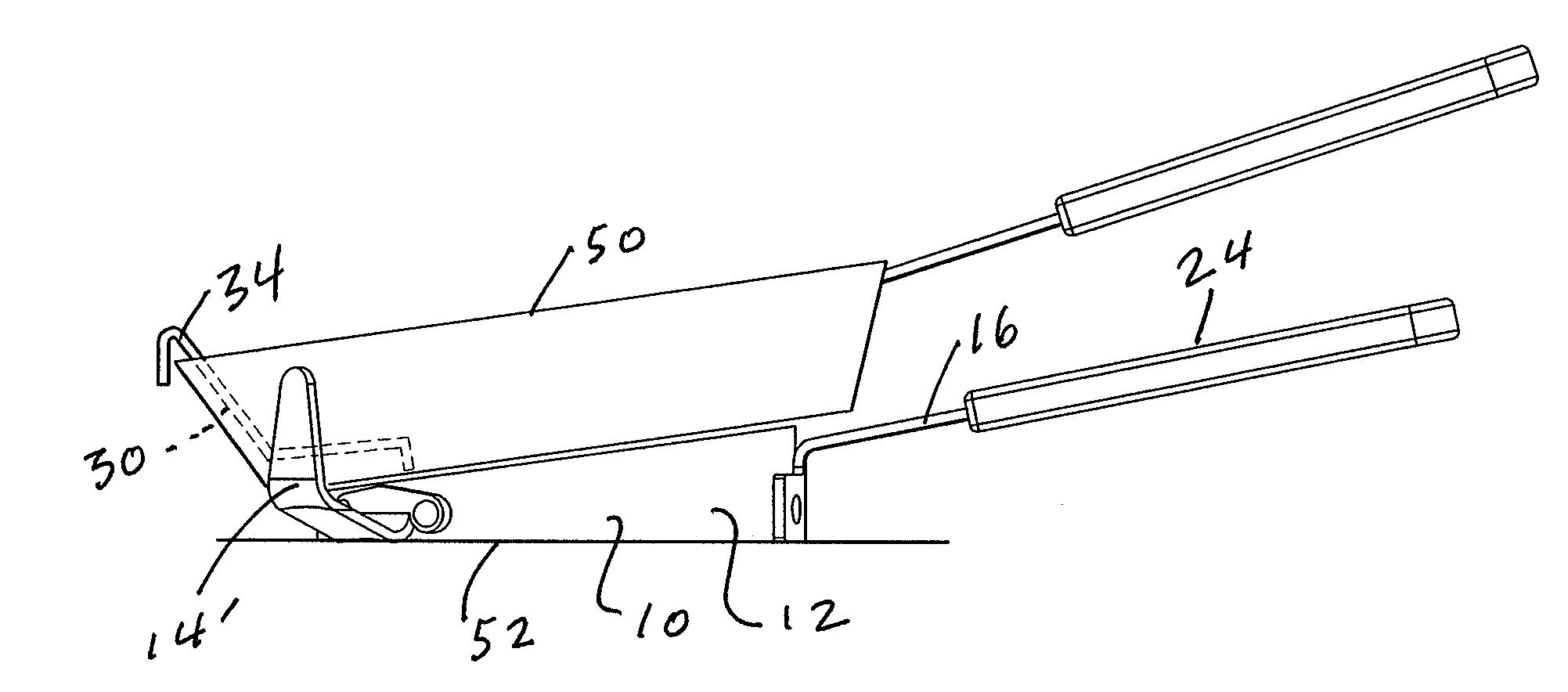 System and method for diverting liquids from foodstuff during preparation in a frying pan