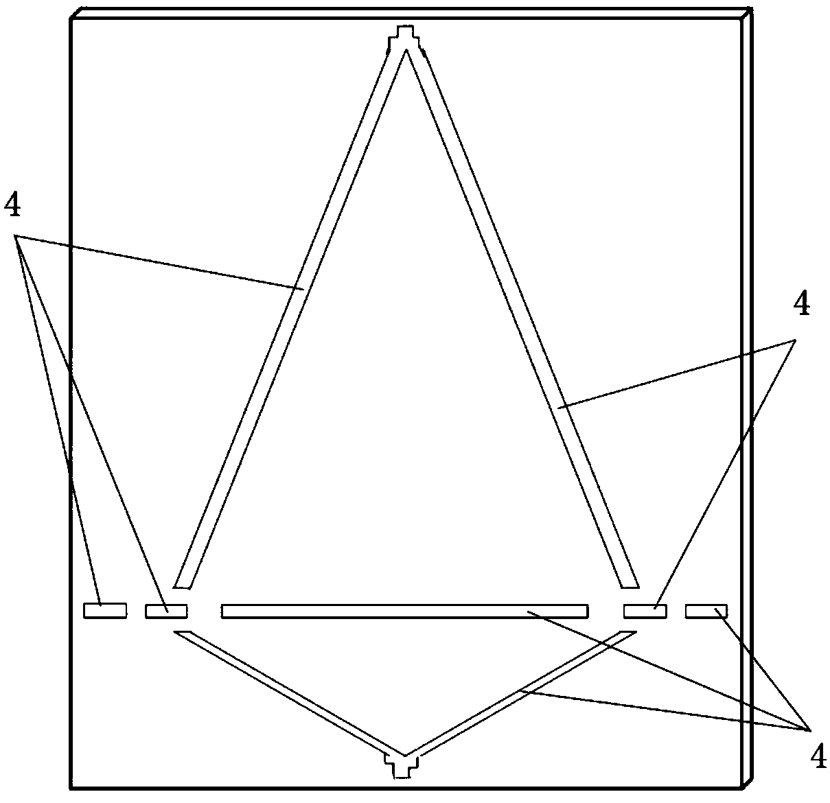 A dual-band distribution and combining device