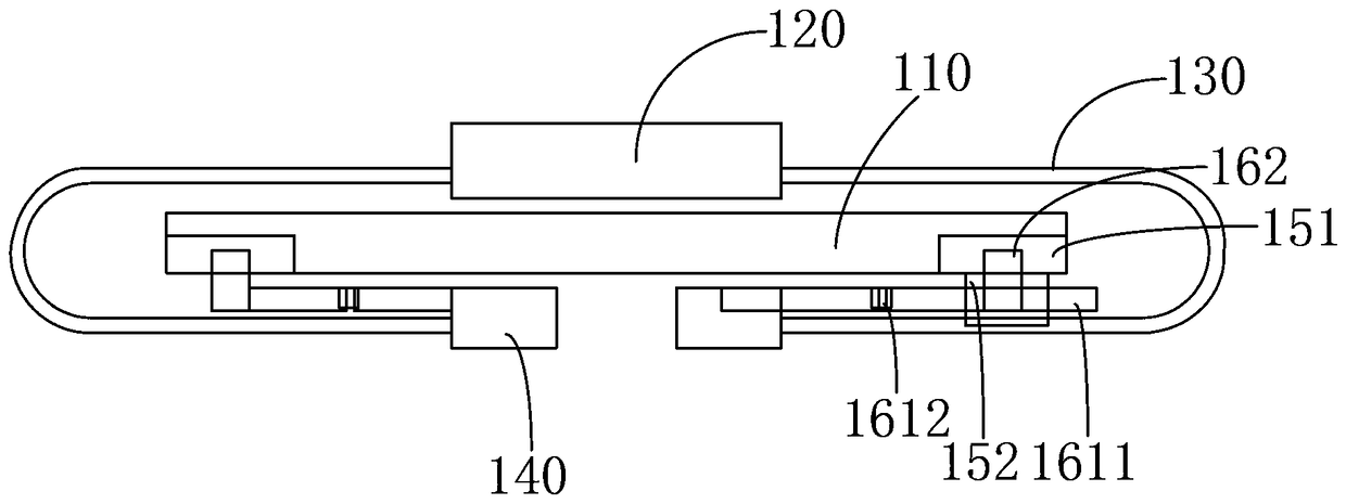 A work table cable device