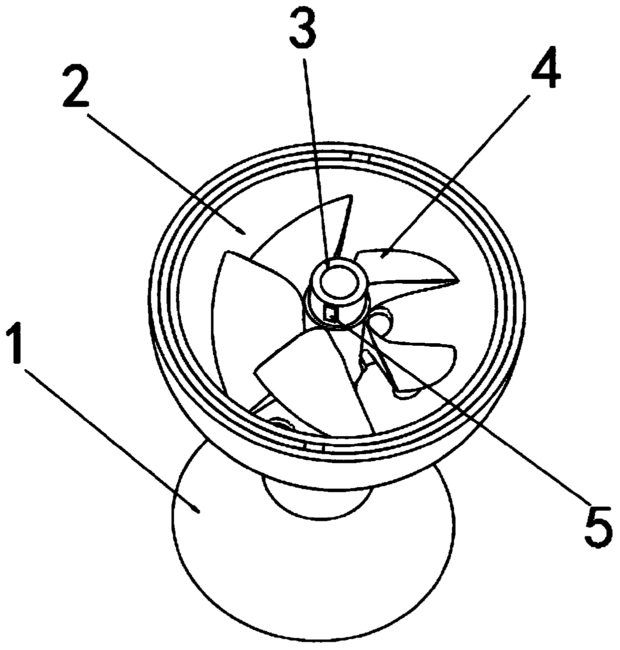 Flow control device and method for improving stability of ventilation cavitation bubbles