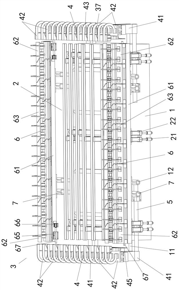 Net pulling machine and net pulling process thereof