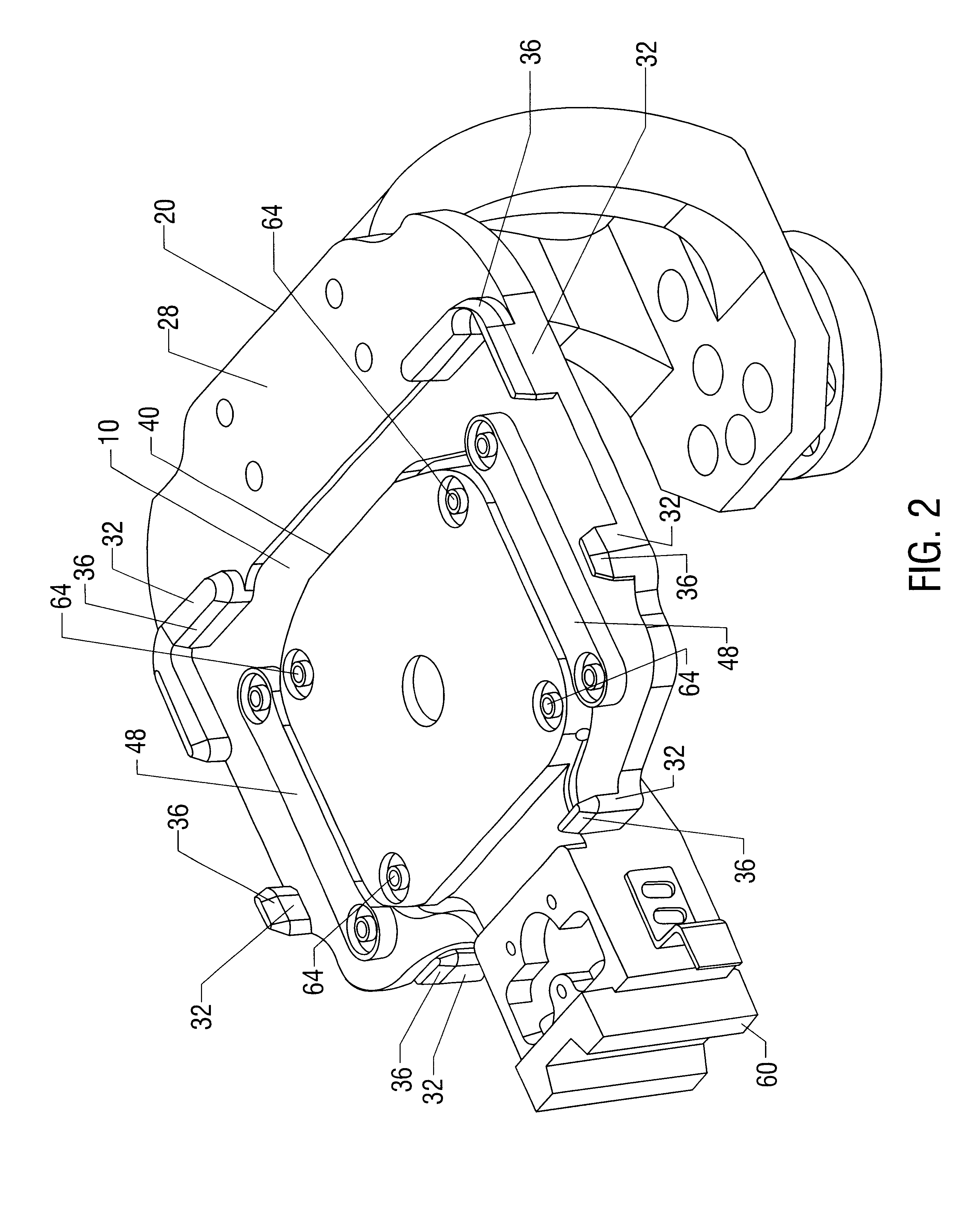 Method and apparatus for shuttling microtitre plates