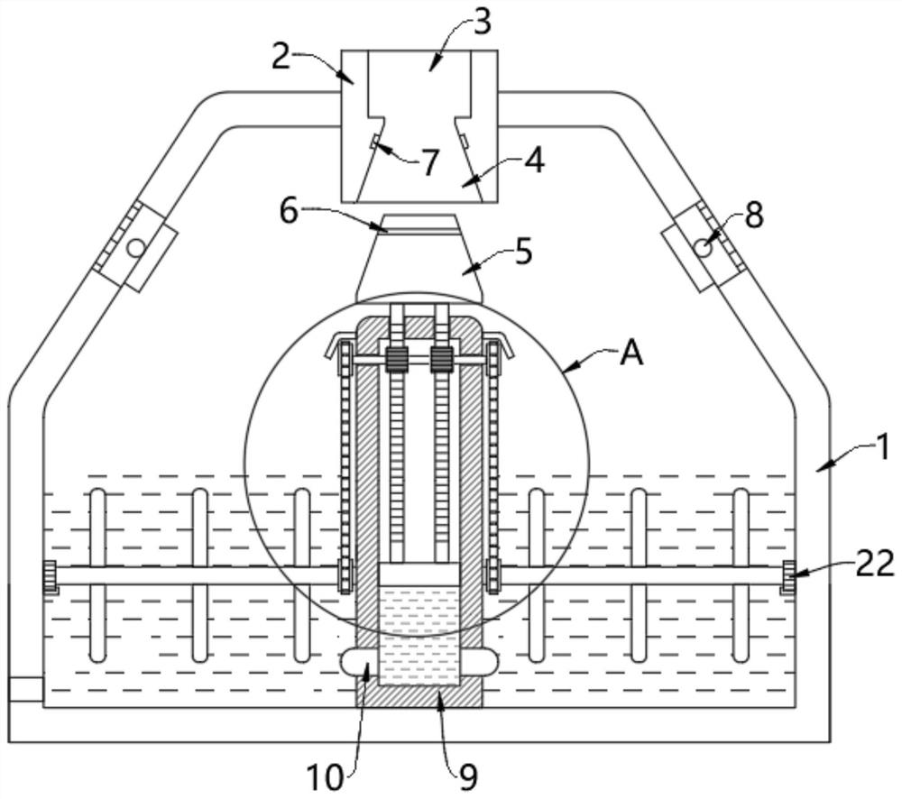 Laboratory waste liquid treatment equipment