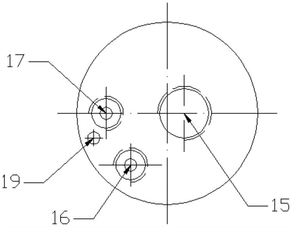 A drilling elastic modulus instrument with a flexible bearing plate