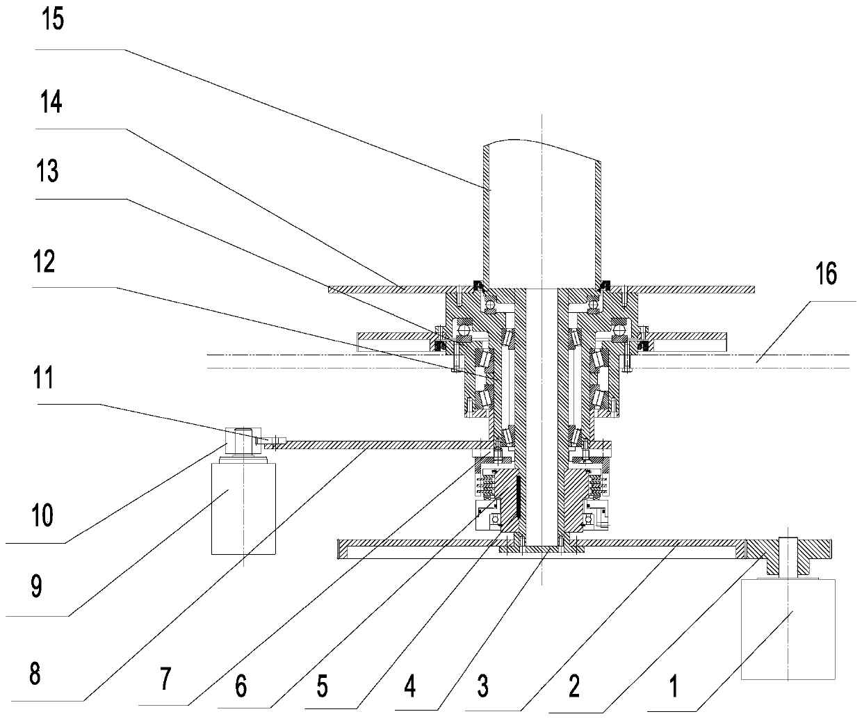 A synchronous tracking device for light inspection machine