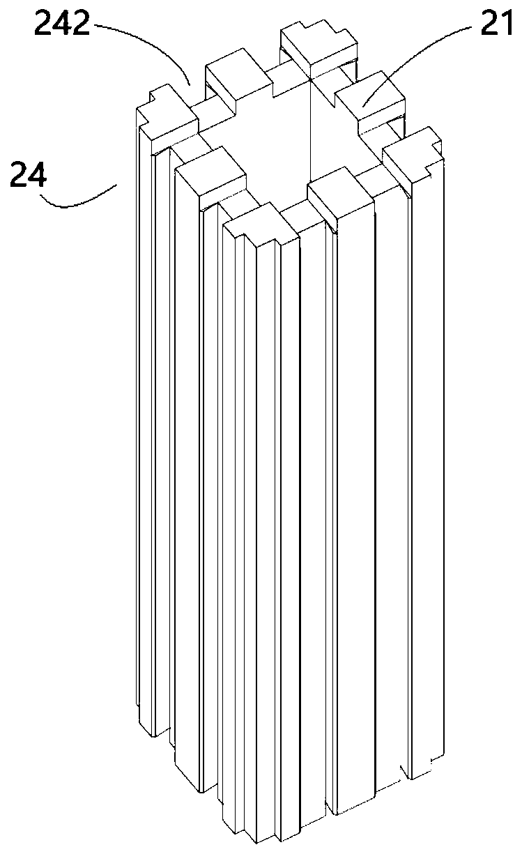 Assembly type splicing building mass