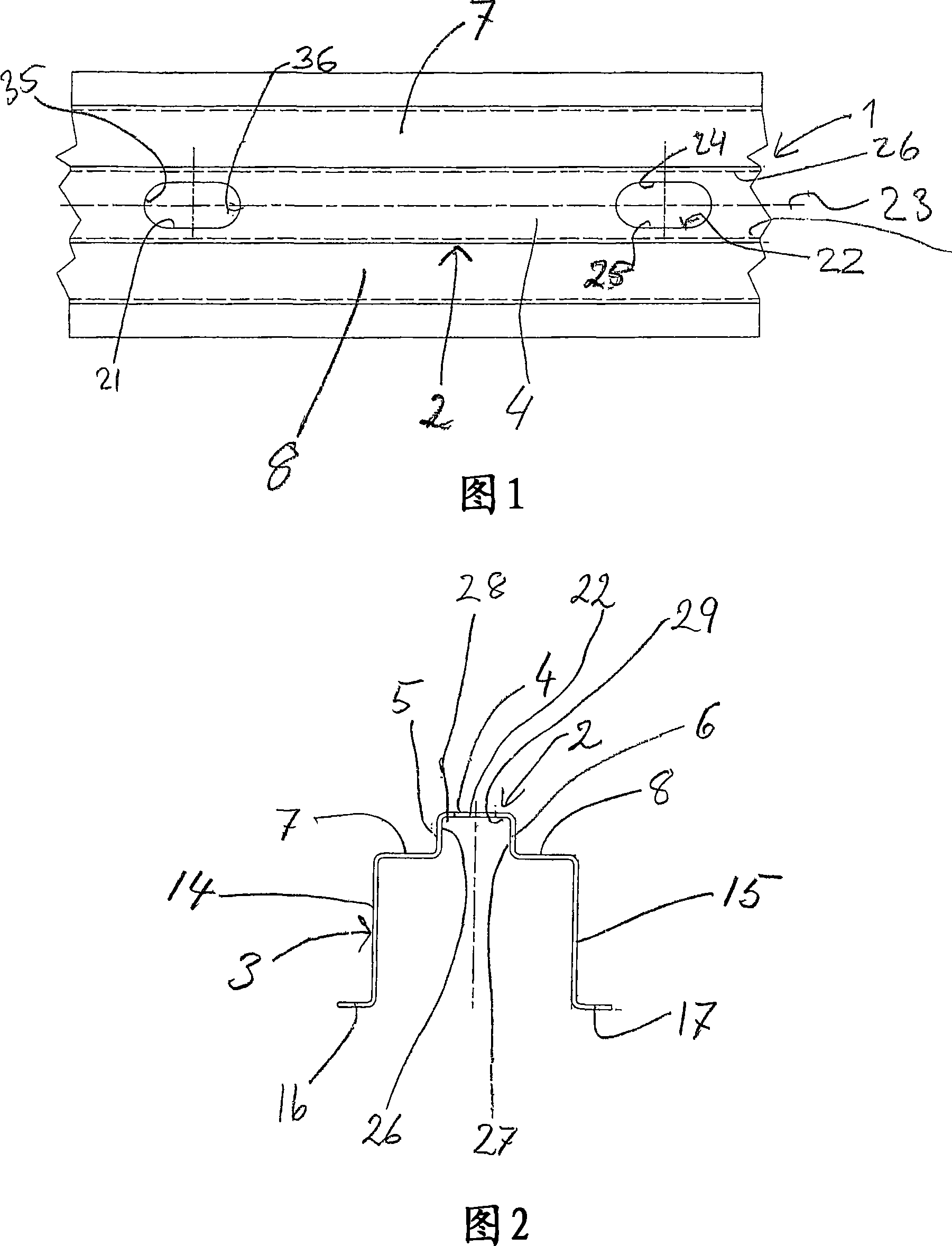 On-board cargo binding device and cargo-carrying deck installed with the binding device