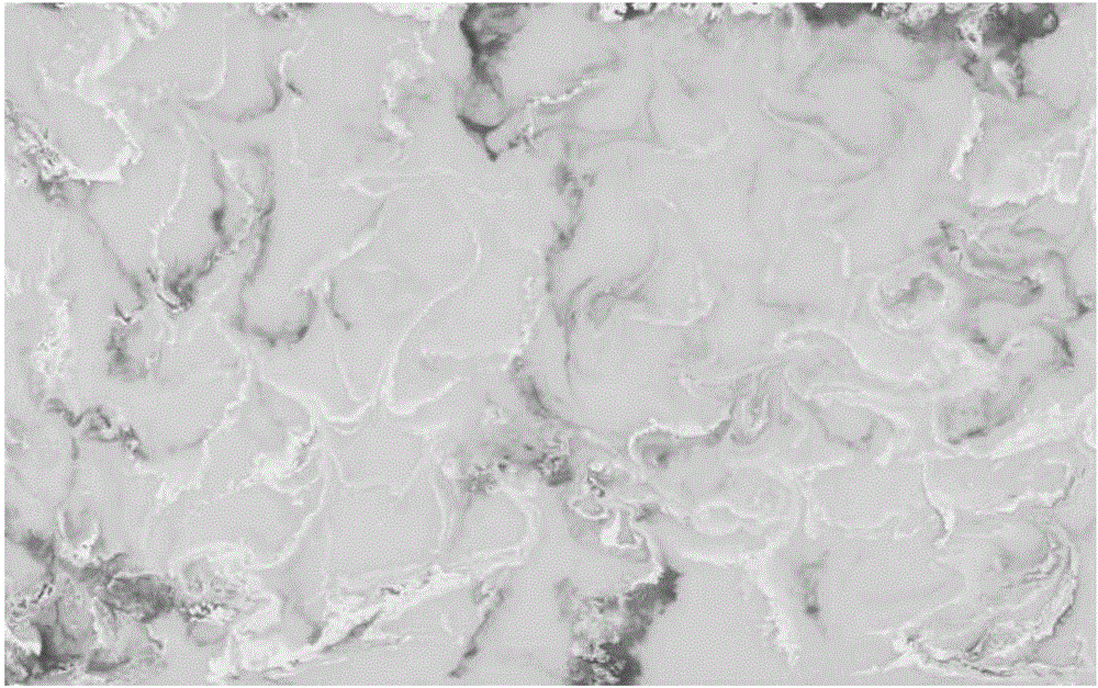 Environment-friendly colorful jade-imitated solid surface material and production method thereof