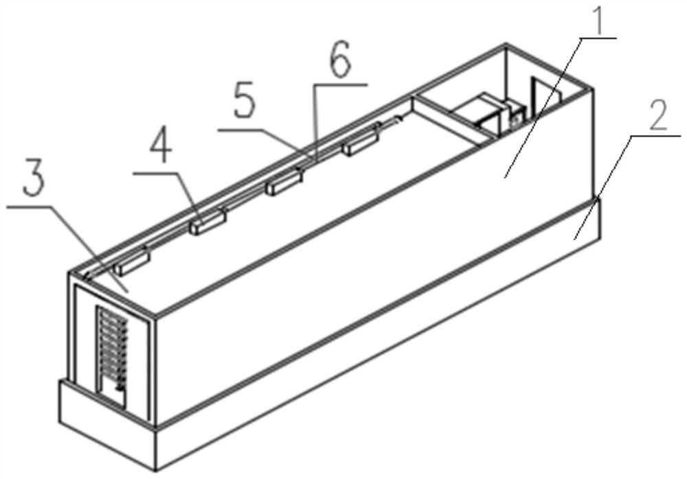 Method for cooling container energy storage system through underground water and temperature adjusting system thereof