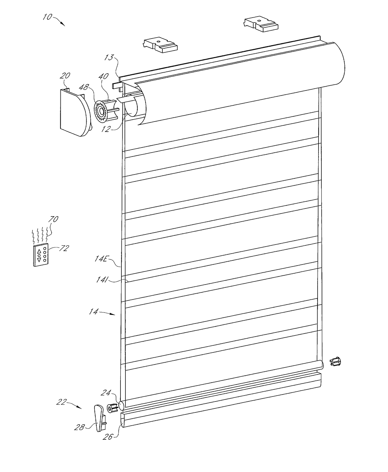 Electrostatic discharge protection system for window coverings