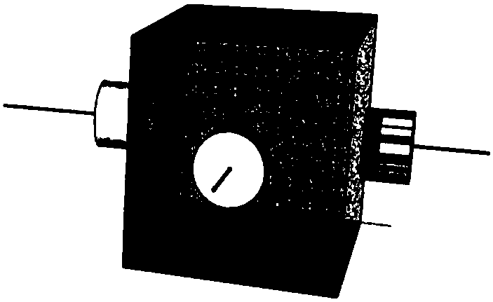 Device and method for nondestructively testing axial stress of concrete member based on nonlinear ultrasonic harmonic wave method