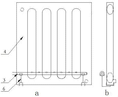 Household radiator with coupled spraying humidifying and intensified convection heat exchange