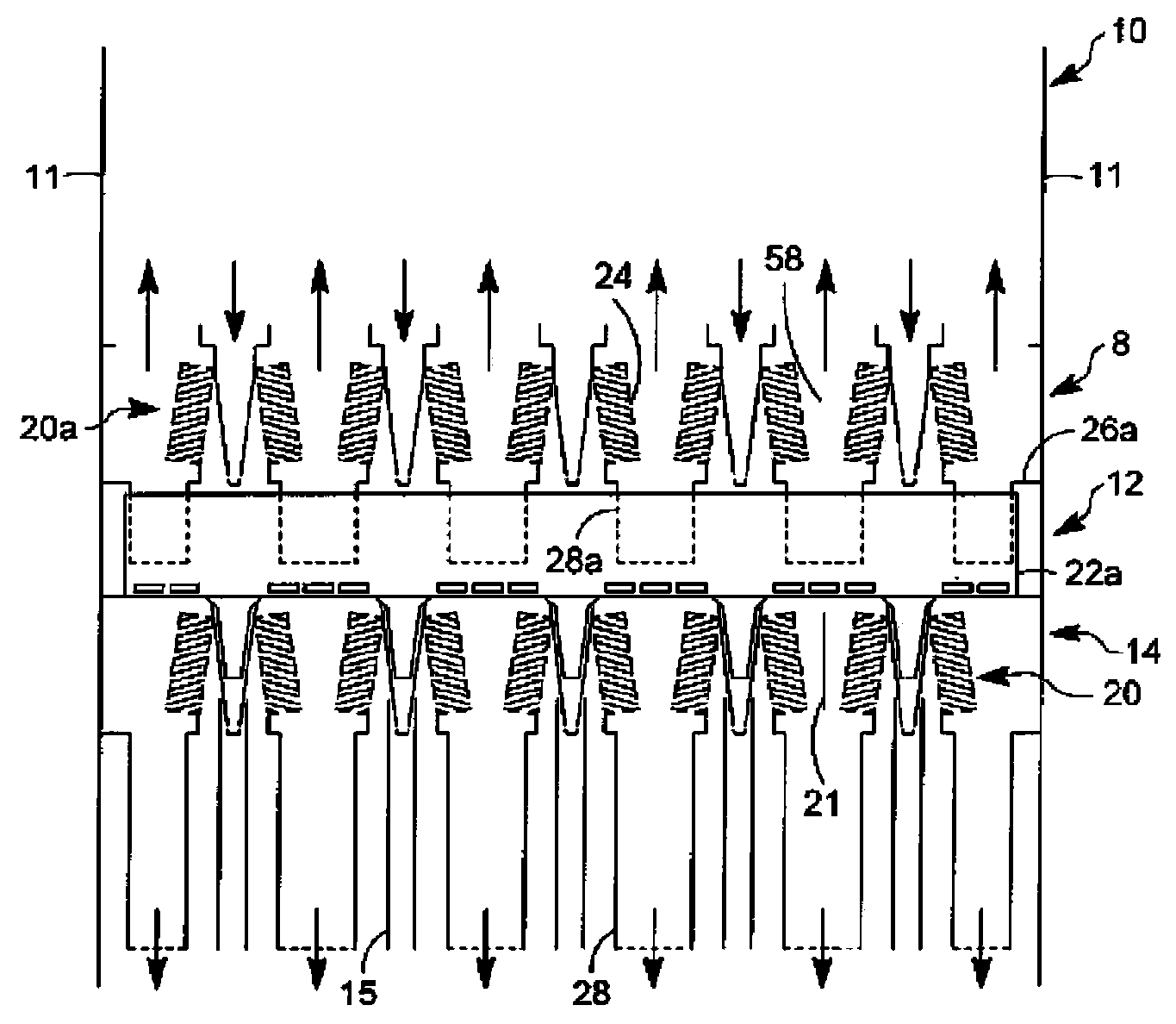 De-entrainment device