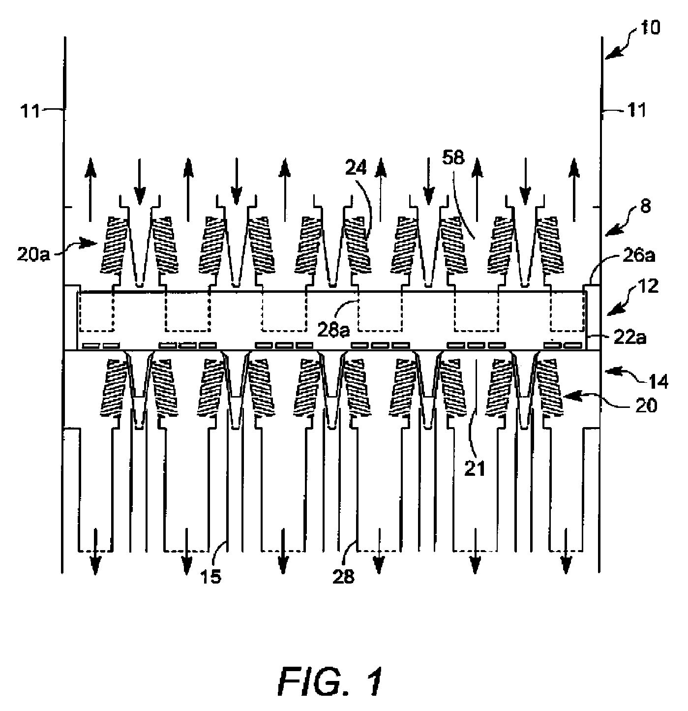 De-entrainment device