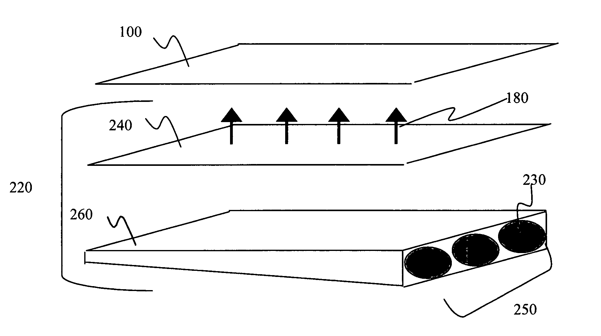 Display device using vertical cavity laser arrays