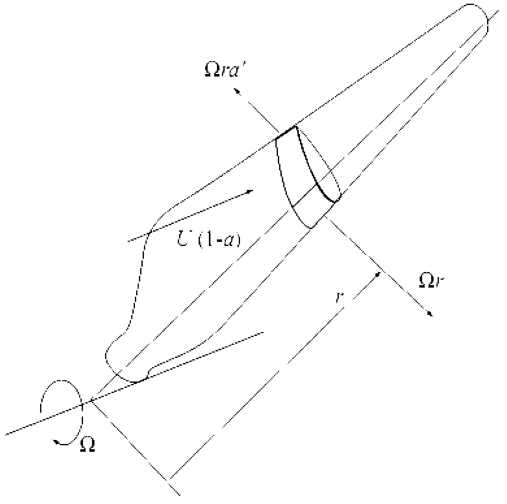 Vane of wind generating set