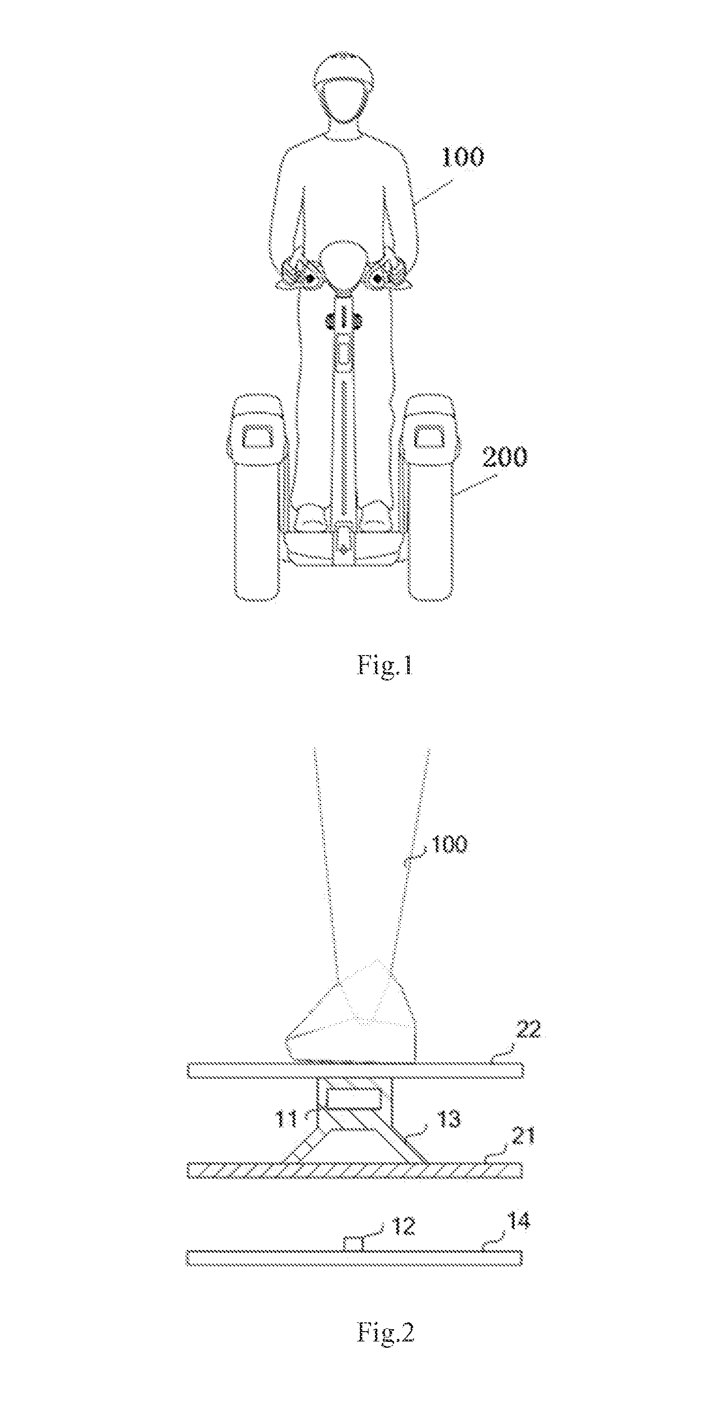 Online load detection device for self-balancing two-wheel vehicle