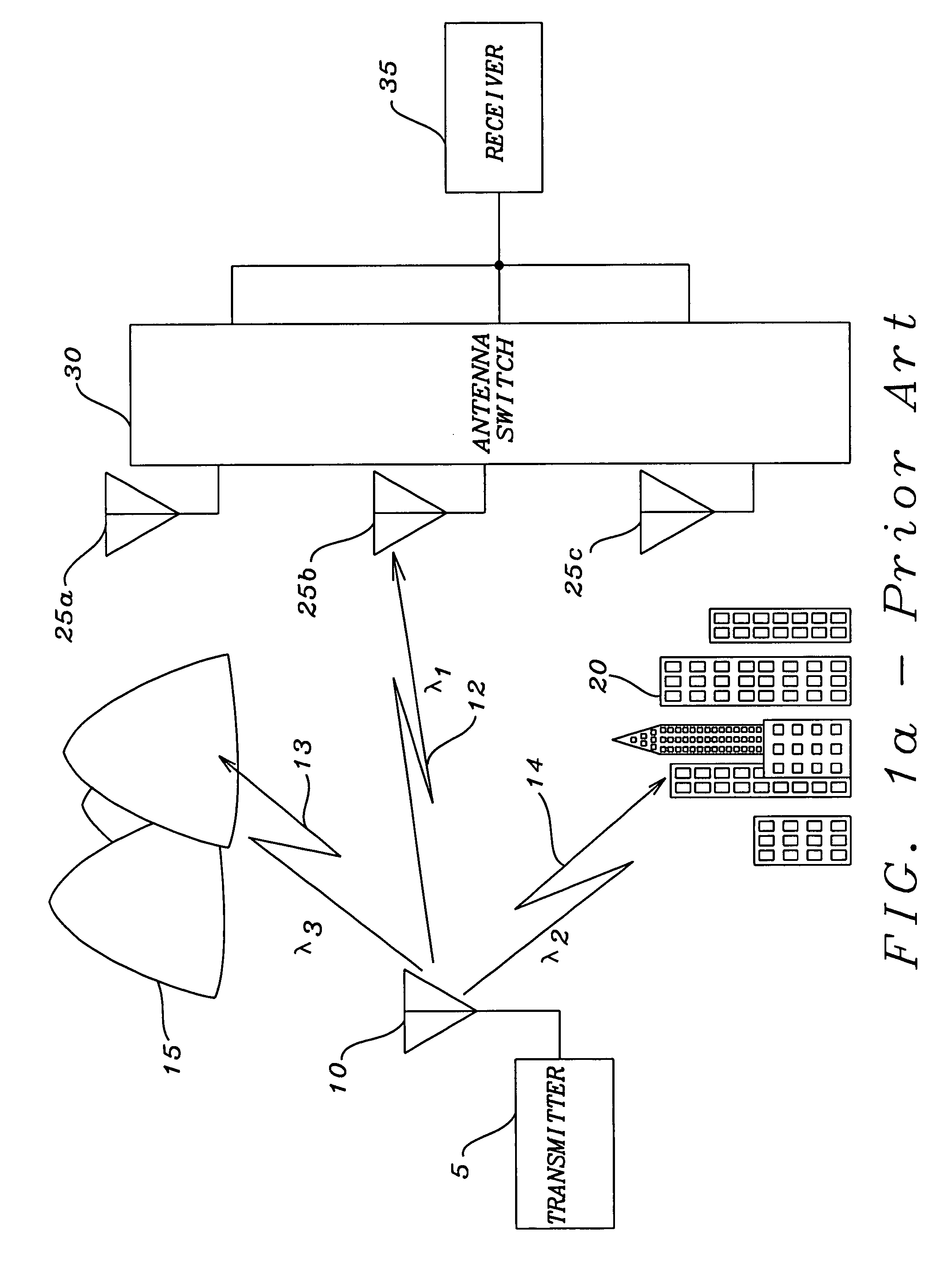 Digital switching wireless receiver diversity and buffer diversity for enhanced reception in a wireless digital audio communication system