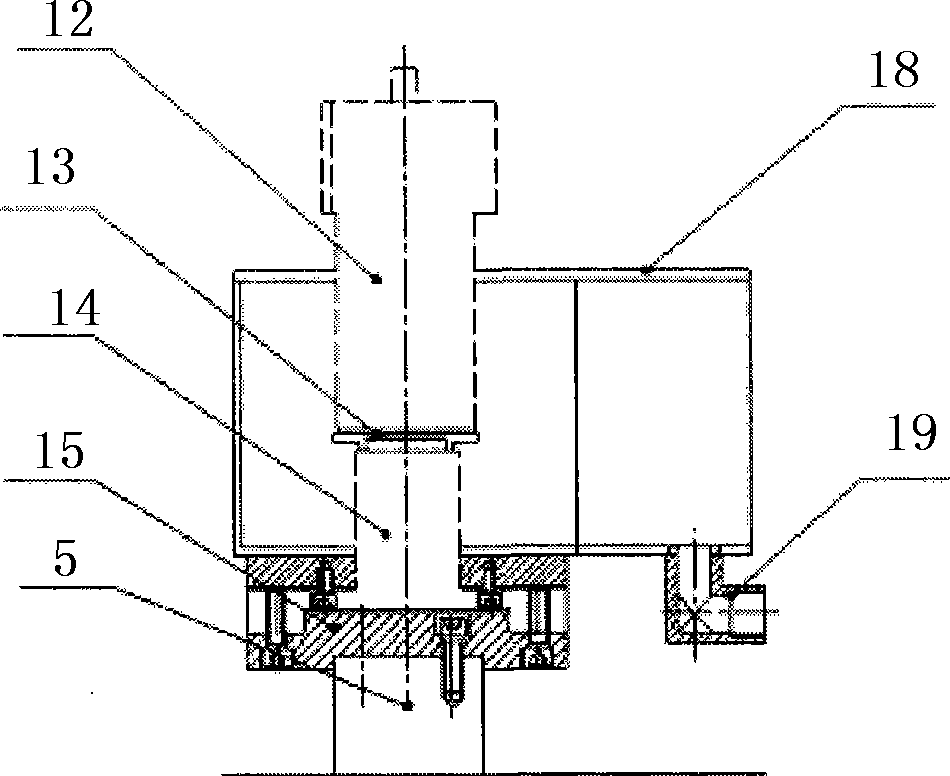 Dynamic simulation test method and testing machine for plastic support bearing used for suspension