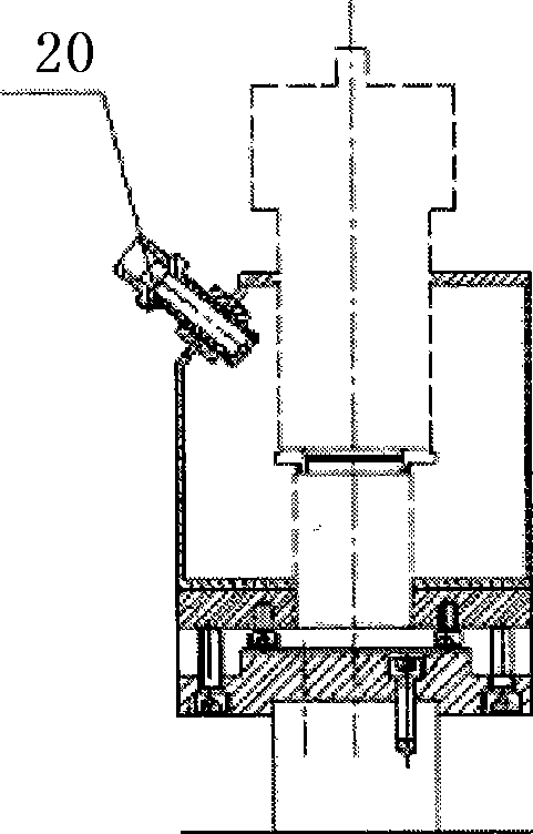 Dynamic simulation test method and testing machine for plastic support bearing used for suspension