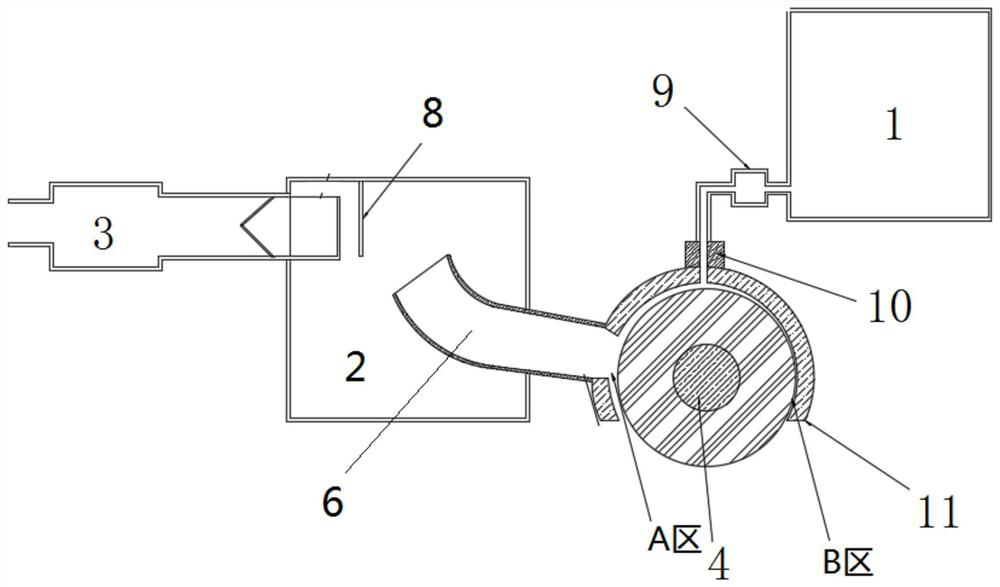 Self-cleaning method and assembly for rolling brush of intelligent floor scrubber