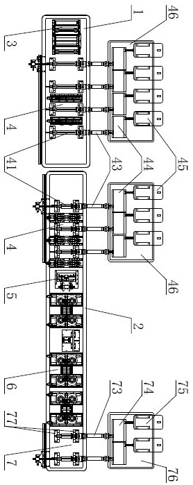 Welded pipe forming production line