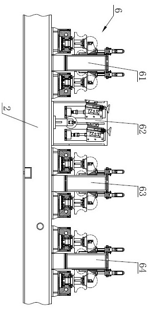 Welded pipe forming production line